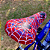 Bicicleta SK-II Azul E Vermelho Aranha Aro 16 Stone Bike - Imagem 6