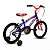 Bicicleta SK-II Azul E Vermelho Aranha Aro 16 Stone Bike - Imagem 3