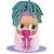 Massinha My Little Hair Cry Babies 2718 Cotiplás - Imagem 5