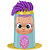 Massinha My Little Hair Cry Babies 2718 Cotiplás - Imagem 4