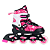 Patins Inline Ajustável G 38 Ao 41 DMR6556 Dm Toys - Imagem 2