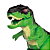 Dinossauro T-Rex Com Luz E Som DMT6825 Dm Toys - Imagem 5