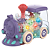 Trenzinho Bate E Volta Colors DMT6636 Dm Toys - Imagem 3