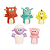 Fantoches De Dedo Com 5 Animais Babys DMT6818 Dm Toys - Imagem 10