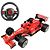 Carrinho De Controle Remoto Recarregável Super Racing DMT6878 Dm Toys - Imagem 1