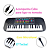Teclado Com Microfone HS3755A DMT5701 Dm Toys - Imagem 6