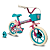 Bicicleta Paty Pink E Turquesa Aro 12 10475 Verden - Imagem 2