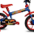 Bicicleta Jack Azul E Vermelho Aro 12 10471 Verden - Imagem 5