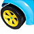 Triciclo Baby Trike Evolution Azul 614 Biemme - Imagem 11