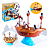 Jogo Navio Equilibrista Pinguins Piratas ZB490 Art Brink - Imagem 2