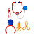 Kit Médico 5 Peças ZB891-B Art Brink - Imagem 4