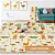 Tapete Infantil Emborrachado Dob Bichinhos 194x147cm PF24398 Zippy Toys - Imagem 1