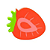 Borracha Divertida Frutas Com 25 Unidades YP8213 Yins Papper - Imagem 3