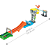 Pista Hot Wheels Racer Verse Jurassic World HWV65 Mattel - Imagem 2