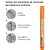 Marca Texto Destaq Laranja Compactor - Imagem 2