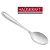 Colher De Mesa Inox Molina 19cm FQ100-01 Hauskraft - Imagem 1