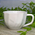 Xícara De Porcelana Prisma Branca 200ml Hauskraft - Imagem 1