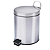 Lixeira Com Pedal Inox E Balde Interno Removível 3 Litros Belakaza - Imagem 2