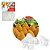 Forma De Plástico Para Coxinha Com 3 Peças 132 Maxximo - Imagem 1