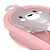 Conjunto De Alimentacao Papinha Urso Rosa 240ml 16627 Plasútil - Imagem 2