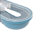 Conjunto De Alimentação Papinha Urso Azul 240ml 16628 Plasútil - Imagem 3