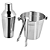 Kit Bar Inox Balde Pegador E Coqueteleira IXB04014 Wincy - Imagem 5