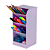 Organizador Para Mesa Diagonal 9x9x20,5cm ORG4282 Sutt - Imagem 4