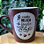 Caneca De Cerâmica Coffee 300ml CEC01087 Rio De Ouro - Imagem 1