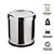 Lixeira Basculante Inox 3 Litros WX011506 Wellmix - Imagem 3