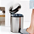 Lixeira Com Pedal Inox Balde Interno Removivél 3 Litros CK649 Clink - Imagem 4