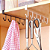 Suporte Organizador Com 6 Ganchos 7x26cm BC23354 Bons Cheff - Imagem 4