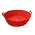 Forma De Silicone Com Alça Para Air Fryer 18cm BC23293 Bons Cheff - Imagem 4