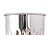 Conjunto Molde Culinario Redondo Com 3 Peças CK6158 Clink - Imagem 4