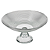 Centro De Mesa Com Pé Espiral 28x15cm 1325 Vitazza - Imagem 1