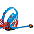 Pista Power Track Duplo Loop Express Wheels 15 Peças BR1021 Multilaser - Imagem 3