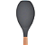 Colher De Silicone Com Cabo De Madeira 31cm 5151 Bons Cheffs - Imagem 4
