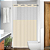 Cortina Para Box Bege Vinil Com Ilhos 1,35x2m 641-S1 Plast Leo - Imagem 2