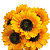 Flores De Girassol Grande Artificiais Com 100 Unidades FL-553 - Imagem 1