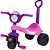 Triciclo Kemotoca Gatinha Com Haste BQ0509M Kendy - Imagem 2