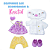 Boneca Cry Babies Dressy Kristal Amando E Cuidando BR2144 Multilaser - Imagem 6