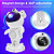 Projetor Galáxia Bluetooth Astronauta Luzes E Estrelas 110v/220v - Imagem 3