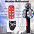 Microfone Karaokê Recarregável Led Bluetooth Altomex B-Max - Imagem 7