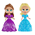 Boneca Princesas 10 Peças 380 GGB - Imagem 3