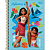 Caderno Espiral Capa Dura Connect Moana 80 Folhas Tilibra - Imagem 3