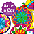 Livro Para Colorir Arte E Cor 36 Páginas Culturama - Imagem 3