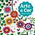 Livro Para Colorir Arte E Cor 36 Páginas Culturama - Imagem 1
