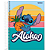 Caderno Espiral Capa Dura Pequeno Stitch 80 Folhas Starschool - Imagem 5