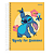 Caderno Espiral Capa Dura Pequeno Stitch 80 Folhas Starschool - Imagem 2