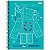 Caderno Espiral Capa Dura Pequeno Minecraft 80 Folhas Foroni - Imagem 2