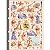 Refil Tiliflex Para Caderno Argolado Colegial Pooh 80 Folhas Tilibra - Imagem 1
